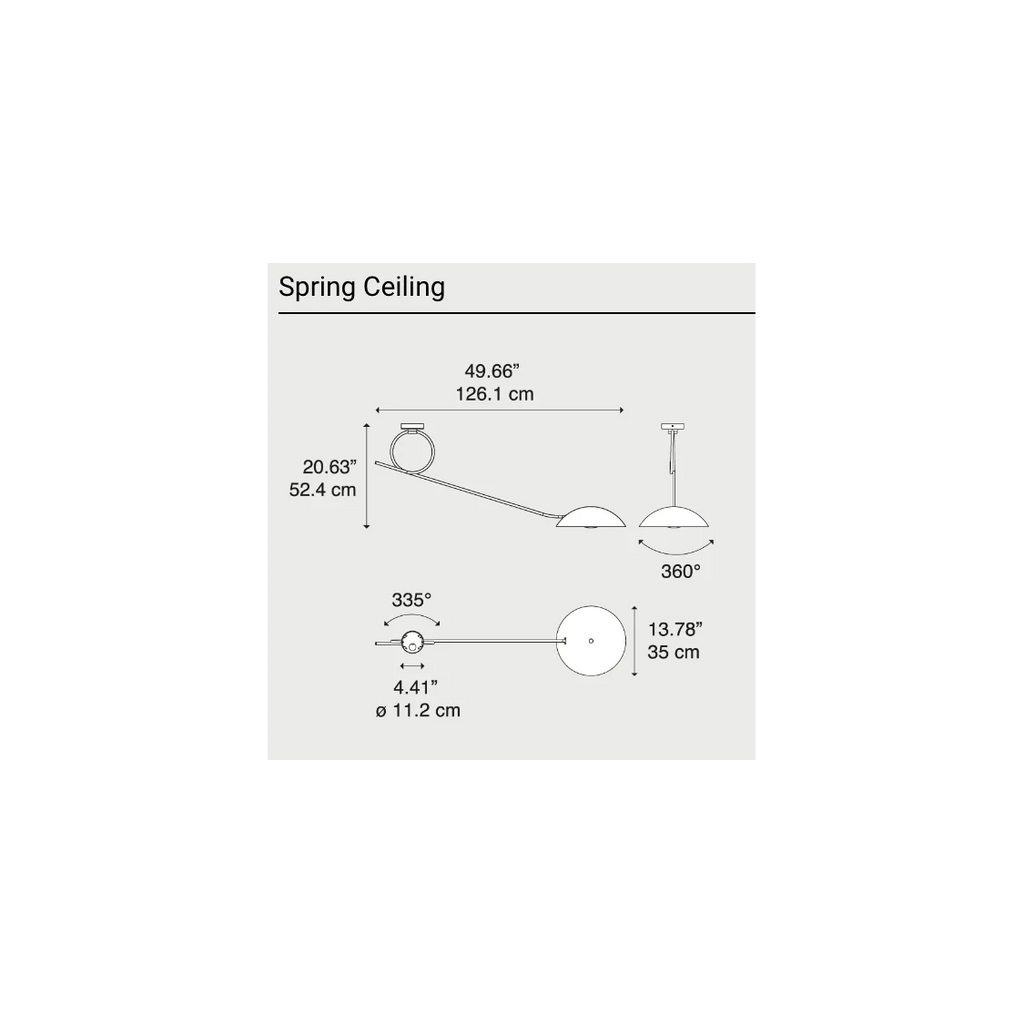 SWING CEILING LAMP | CLKJ9876