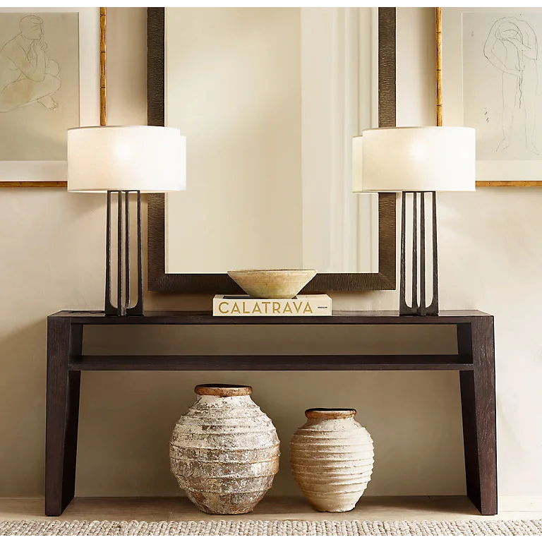 TALL BLACK TABLE LAMPS | CLHJRH053B