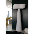 TALL PLASTER FLOOR LAMPS | CLBBGT027