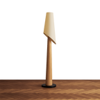 TAPERED WOOD FLOOR LAMP | CLWOSD075