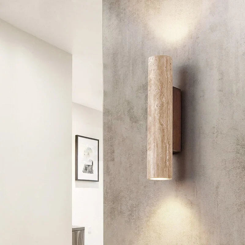 TAUPE MARBLE WALL SCONCES | CLCC0147