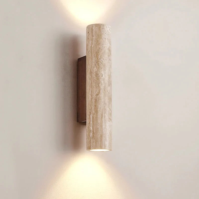 TAUPE MARBLE WALL SCONCES | CLCC0147