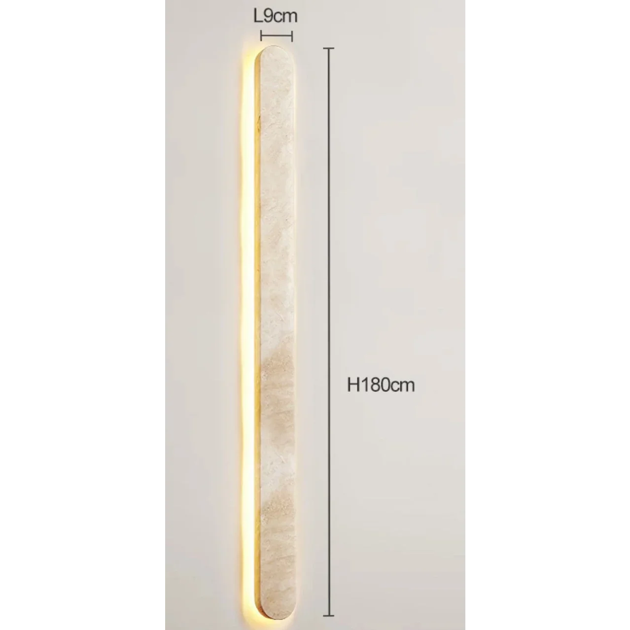 TAUPE MARBLE WATERPROOF LED WALL LAMP | CL85522SD