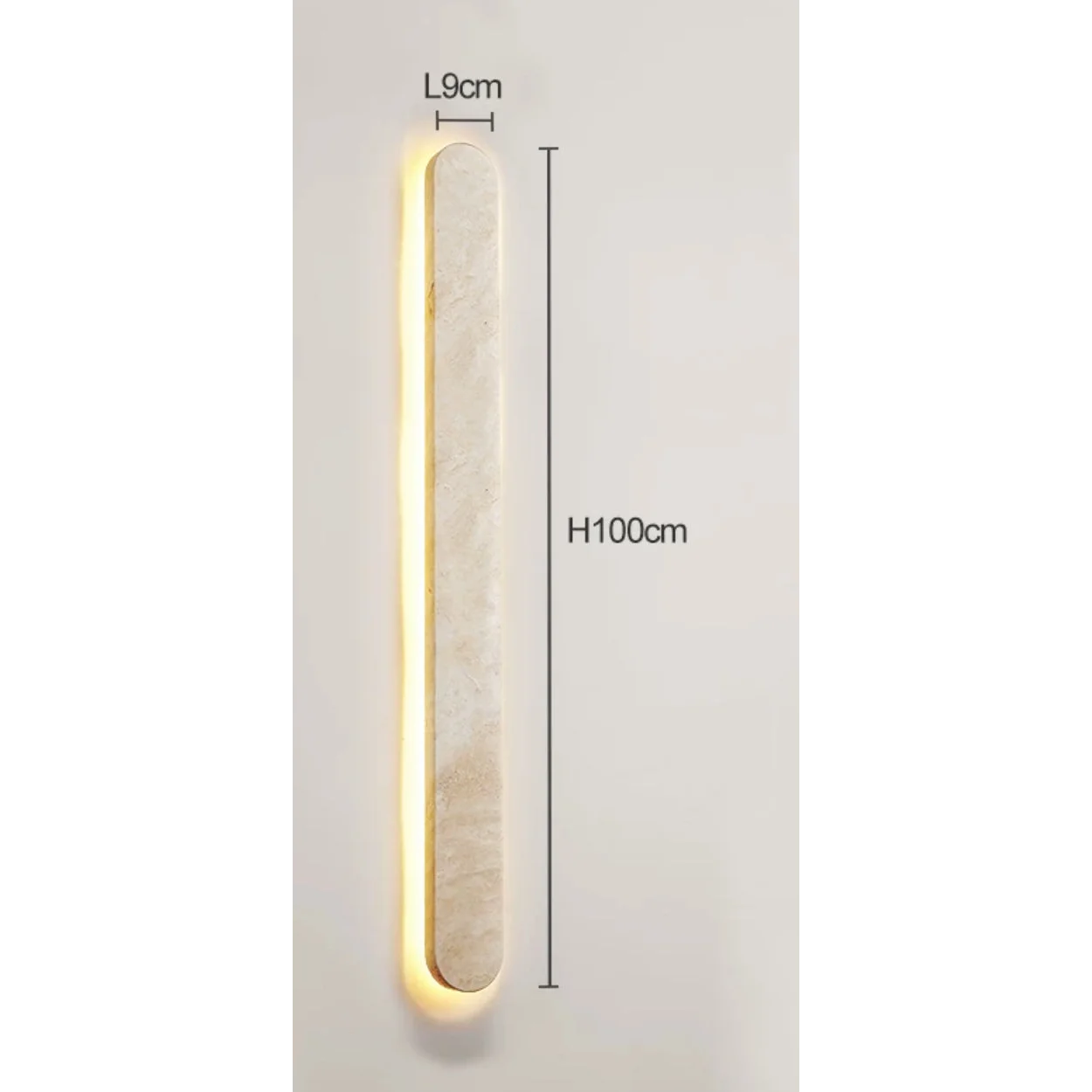 TAUPE MARBLE WATERPROOF LED WALL LAMP | CL85522SD