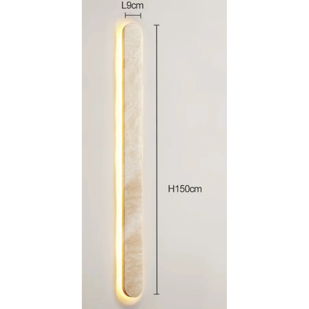 TAUPE MARBLE WATERPROOF LED WALL LAMP | CL85522SD