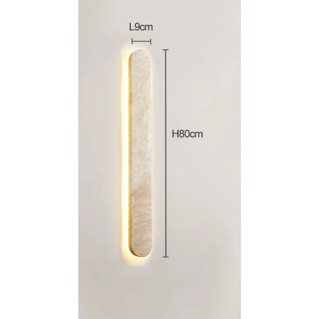 TAUPE MARBLE WATERPROOF LED WALL LAMP | CL85522SD