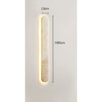 TAUPE MARBLE WATERPROOF LED WALL LAMP | CL85522SD