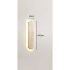 TAUPE MARBLE WATERPROOF LED WALL LAMP | CL85522SD