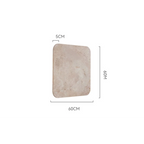 TAUPE SQUARE MARBLE WALL LAMP | CLZT8950