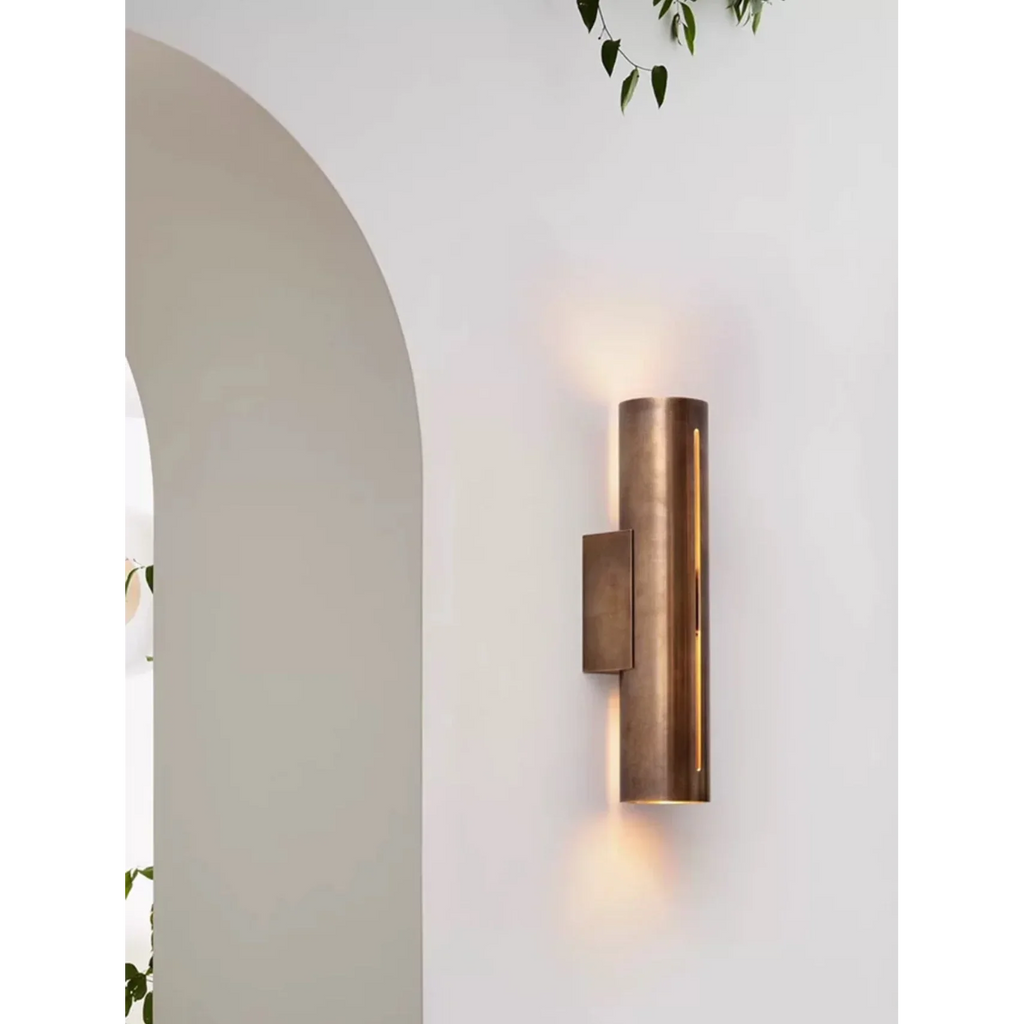 THICKENED COPPER WALL LAMP