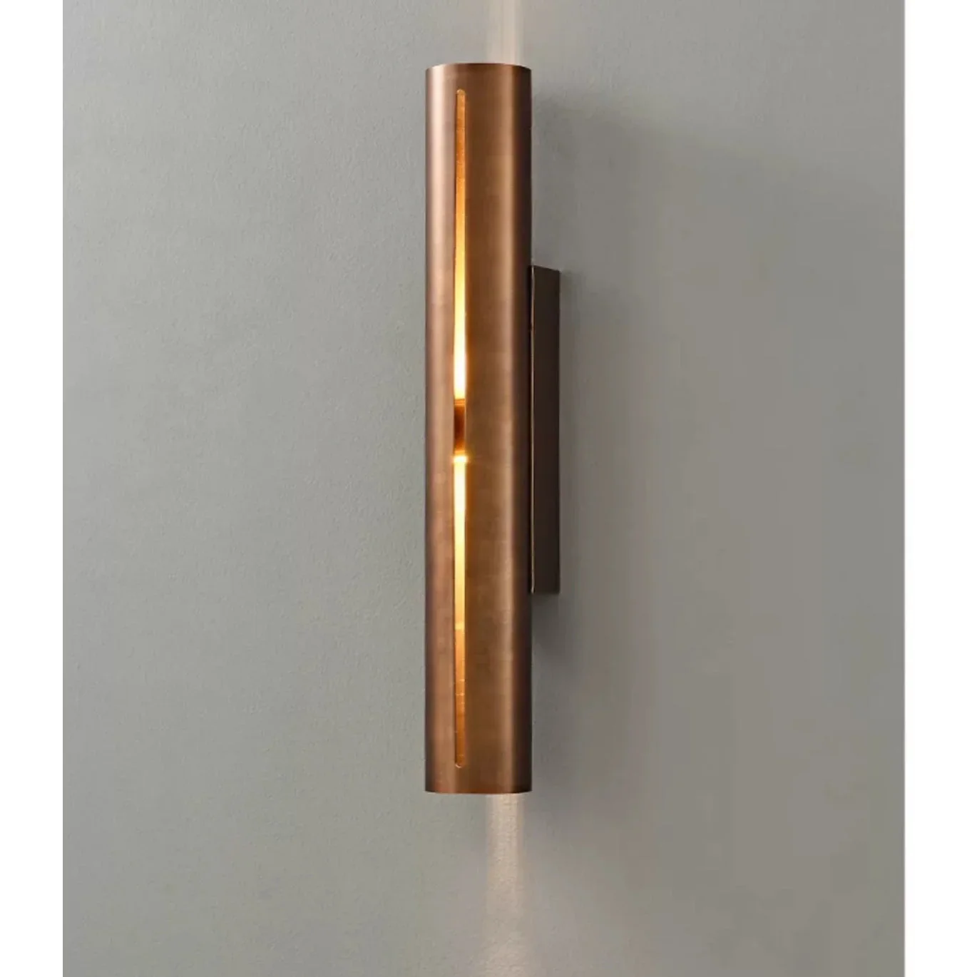 THICKENED COPPER WALL LAMP