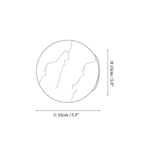 TOTEM MARBLE WALL SCONCES | CLHHA094