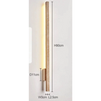 TRAVERTINE AND WOOD WALL LAMP | CLVB89500