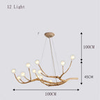 TREE BRANCH CEILING LIGHT FIXTURES