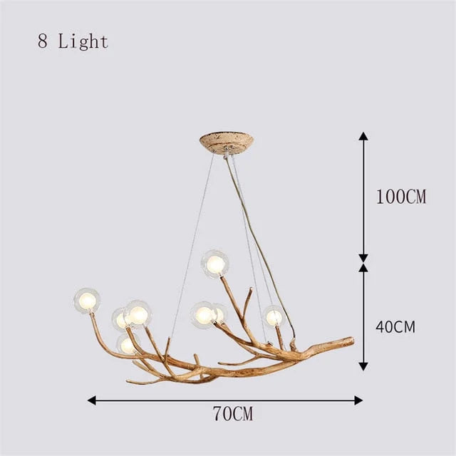 TREE BRANCH CEILING LIGHT FIXTURES