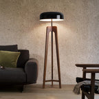 TRIAD OF LIGHT WOOD TRIPOD LAMP | CL852225