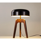 TRIAD OF LIGHT WOOD TRIPOD LAMP | CL852225