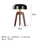TRIAD OF LIGHT WOOD TRIPOD LAMP | CL852225