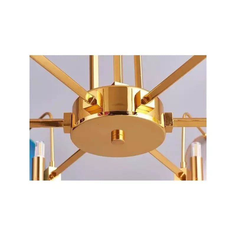 TWO TIER AGATE CHANDELIER | CL63397