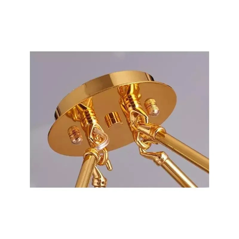 TWO TIER AGATE CHANDELIER | CL63397