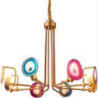 TWO TIER AGATE CHANDELIER | CL63397