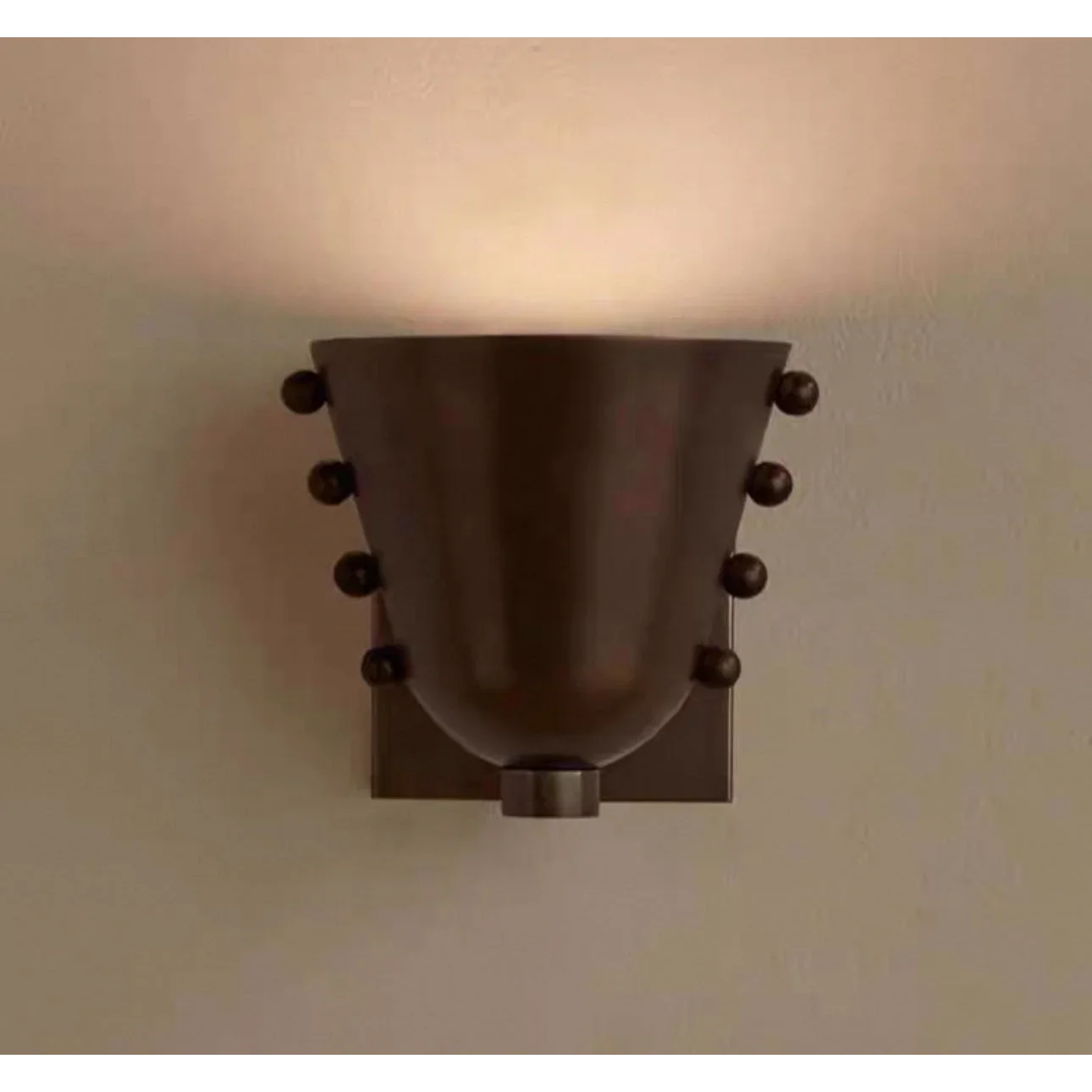 UNIQUE WALL SCONCE WITH BRASS MOUNT | CLTRP04B