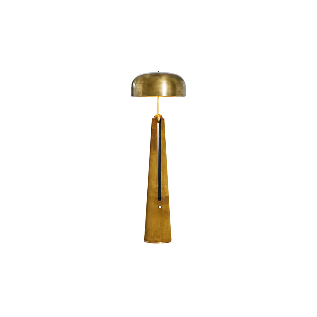 VINTAGE BRASS COPPER FLOOR LAMP | DESIGN CL85076P