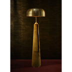 VINTAGE BRASS COPPER FLOOR LAMP | DESIGN CL85076P