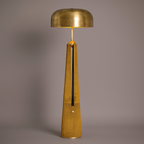 VINTAGE BRASS COPPER FLOOR LAMP | DESIGN CL85076P