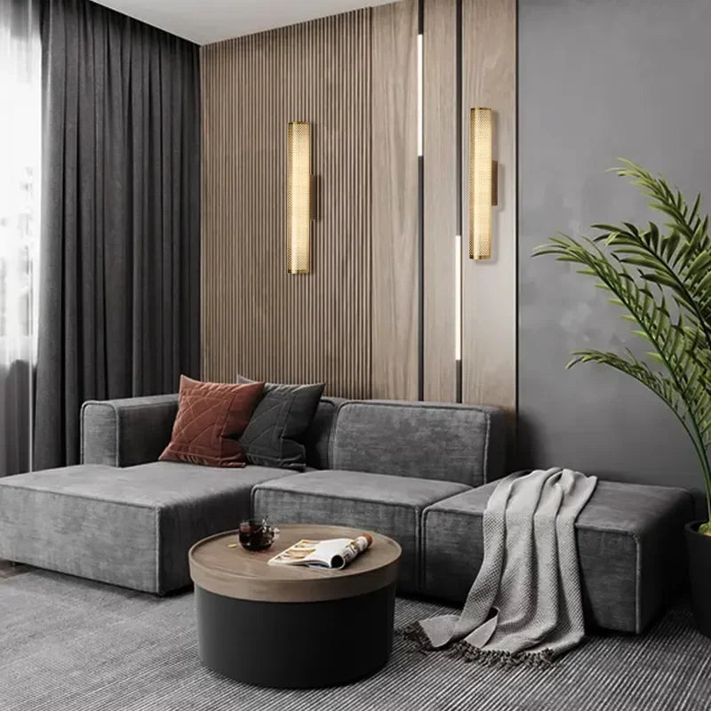 VINTAGE BRASS WALL LAMPS