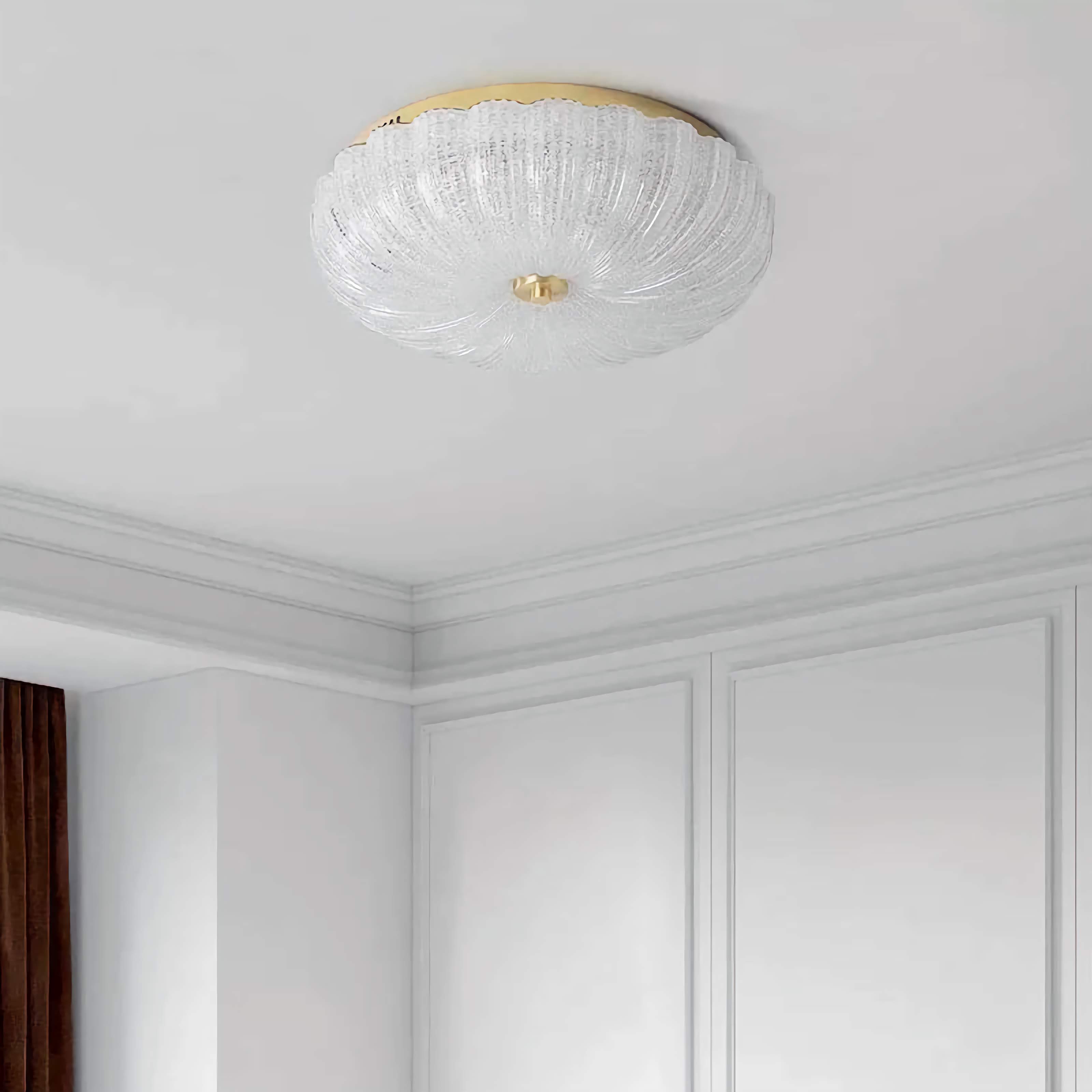 VINTAGE GLASS FLUSH MOUNT | DESIGN CLKK002S