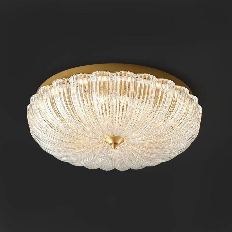VINTAGE GLASS FLUSH MOUNT | DESIGN CLKK002S