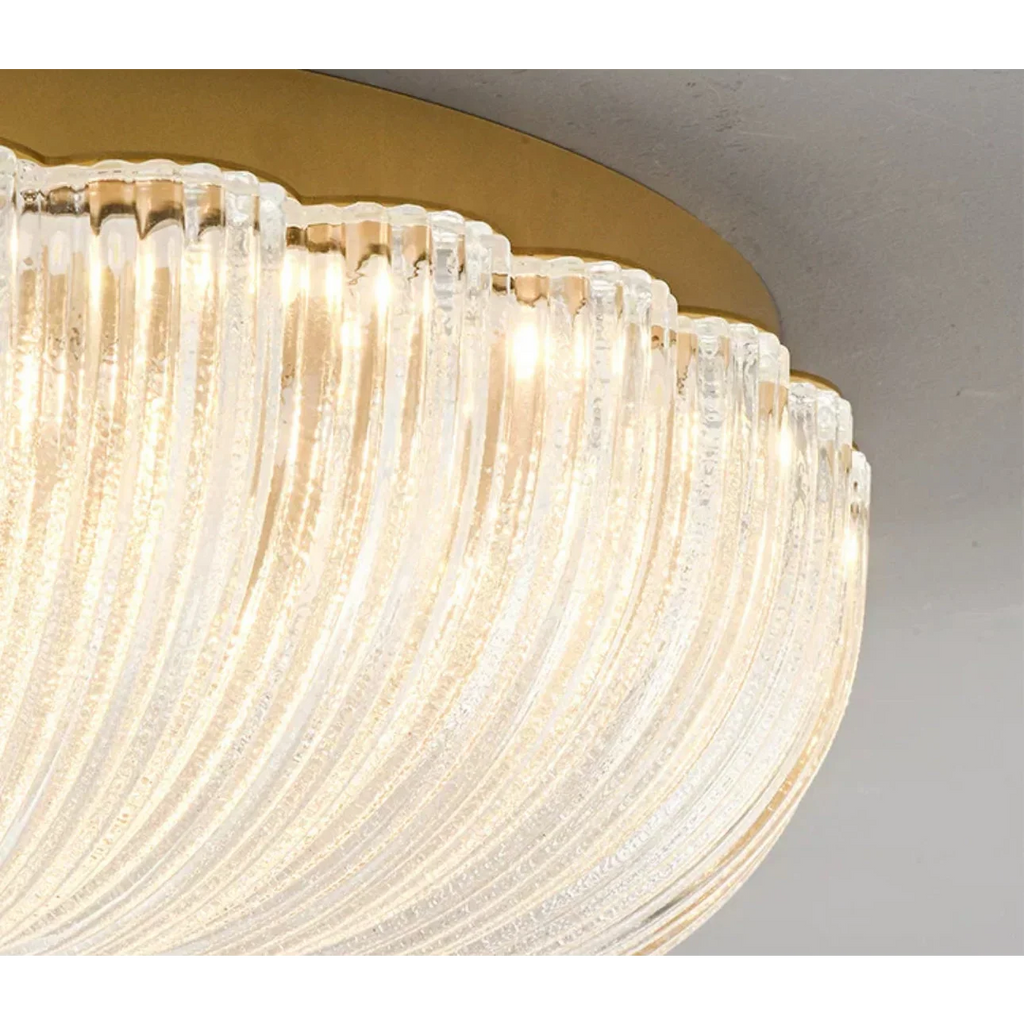 VINTAGE GLASS FLUSH MOUNT | DESIGN CLKK002S
