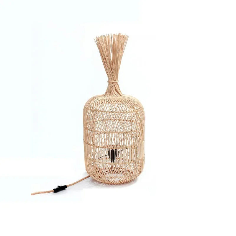 VINTAGE HANDCRAFTED BAMBOO LAMP COLLECTION