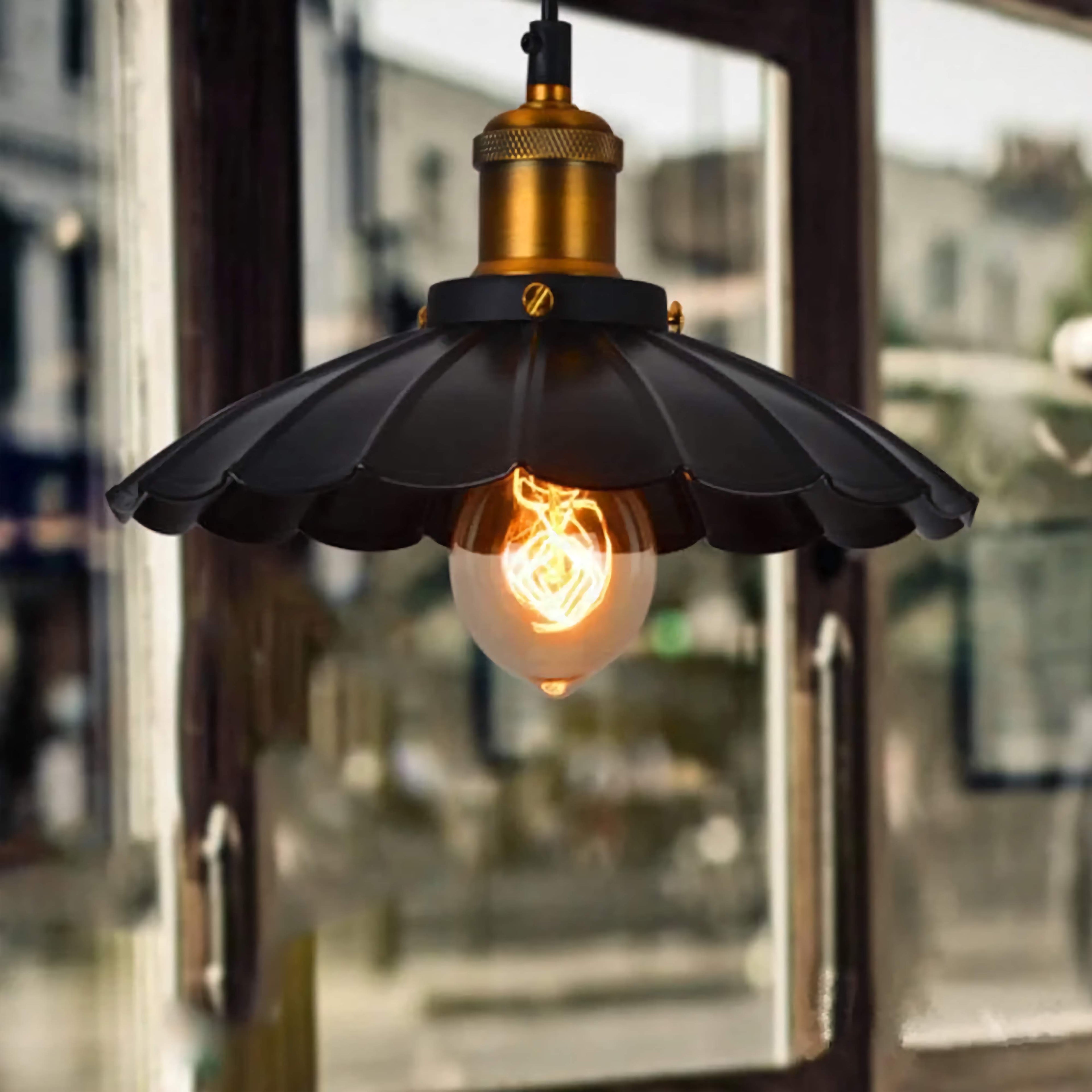 VINTAGE INDUSTRIAL METAL SINGLE PENDANT LIGHTING | CL74522
