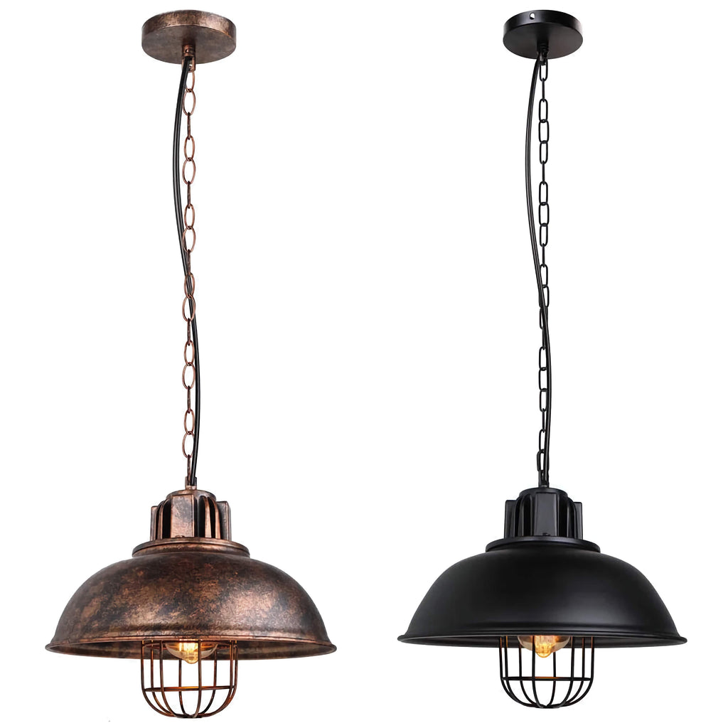 VINTAGE INDUSTRIAL METAL SINGLE PENDANT LIGHTS | CL11202