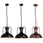VINTAGE INDUSTRIAL METAL SINGLE PENDANT LIGHTS | CL66320