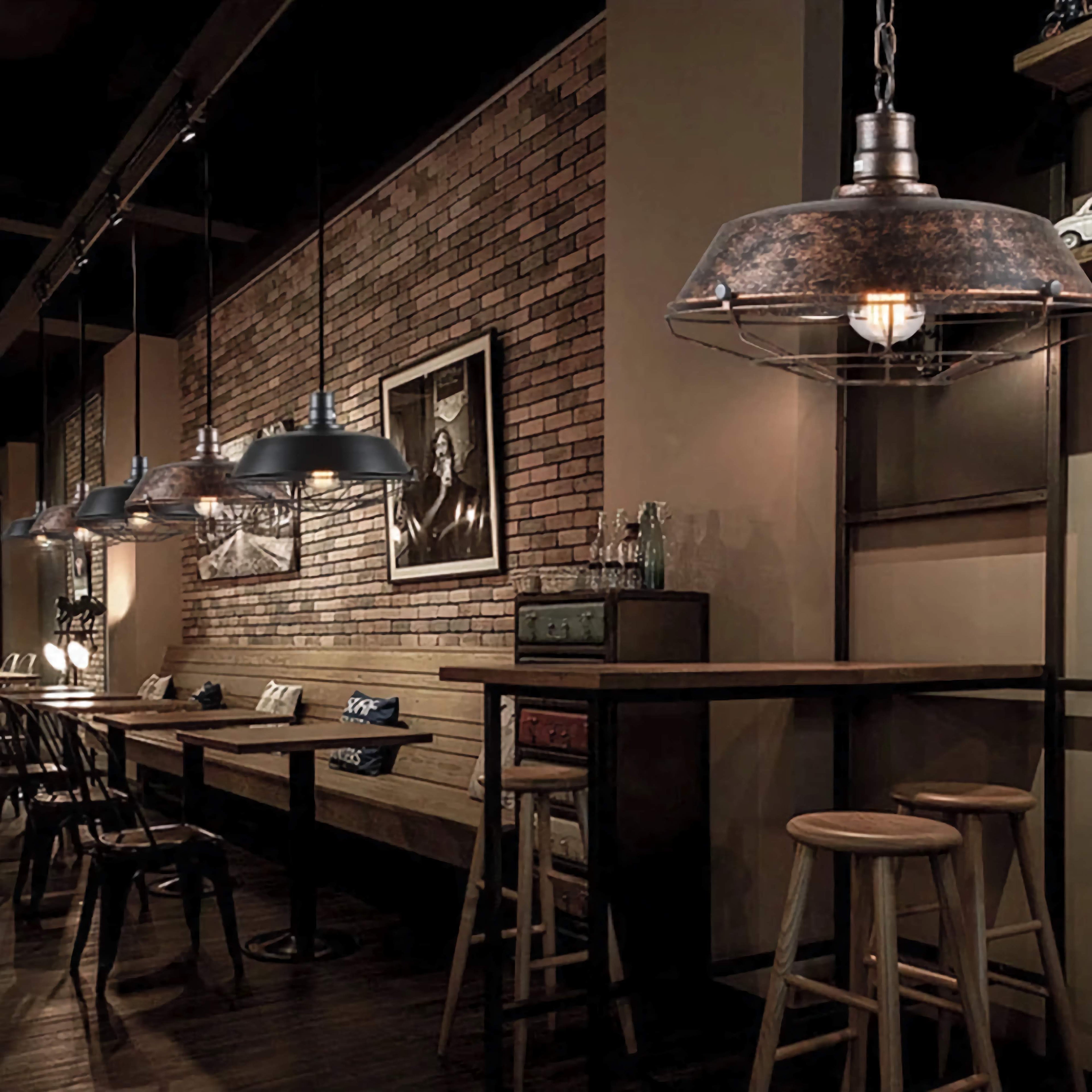 VINTAGE INDUSTRIAL METAL SINGLE PENDANT LIGHTS | CL8788