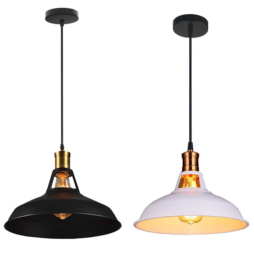 VINTAGE INDUSTRIAL METAL SINGLE PENDANT LIGHTS | CL88520