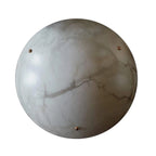 VINTAGE ROUND ALABASTER CEILING LAMPS | CLAS0250A