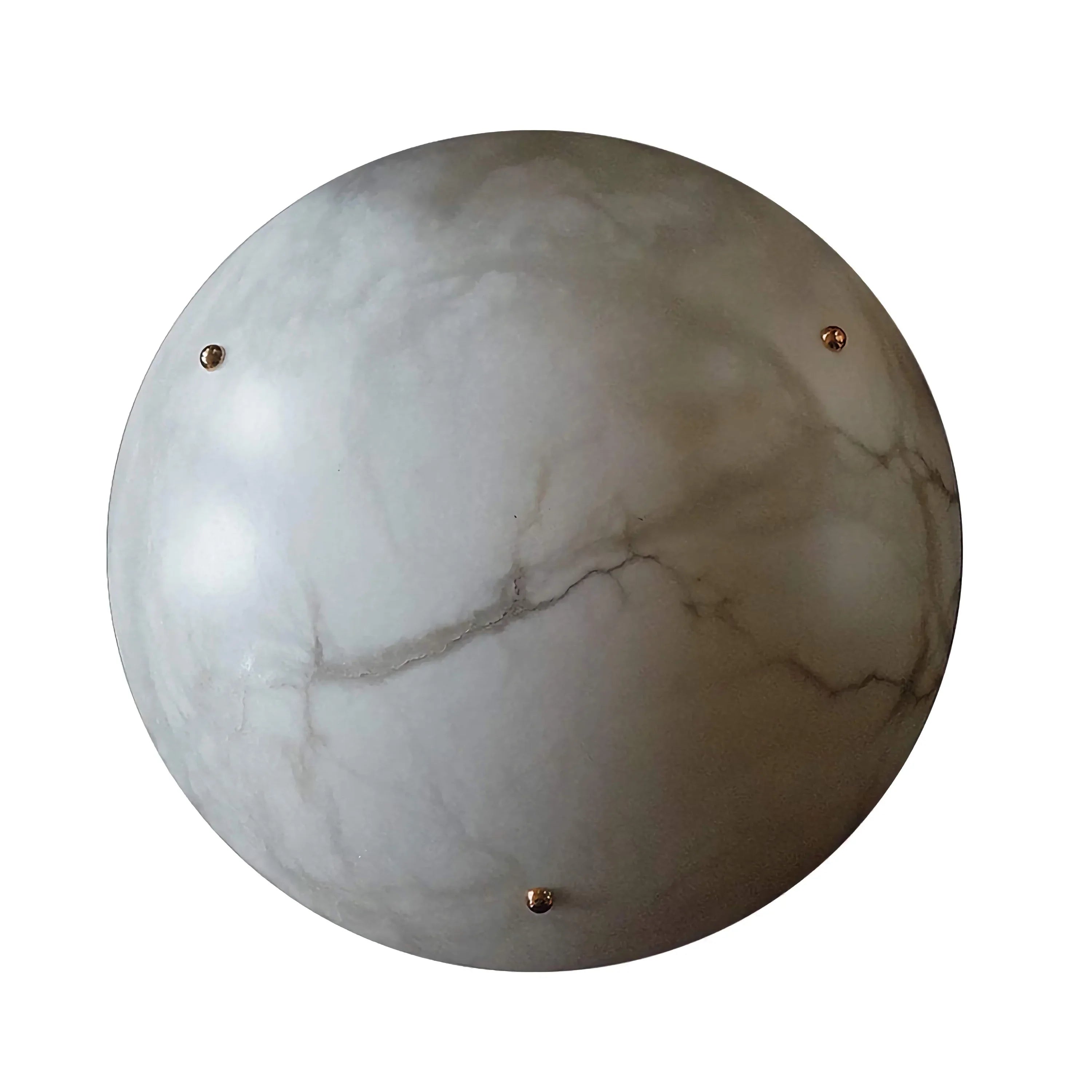 VINTAGE ROUND ALABASTER CEILING LAMPS | CLAS0250A