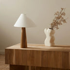 VINTAGE SOLID WOOD TABLE LAMP | CL333320