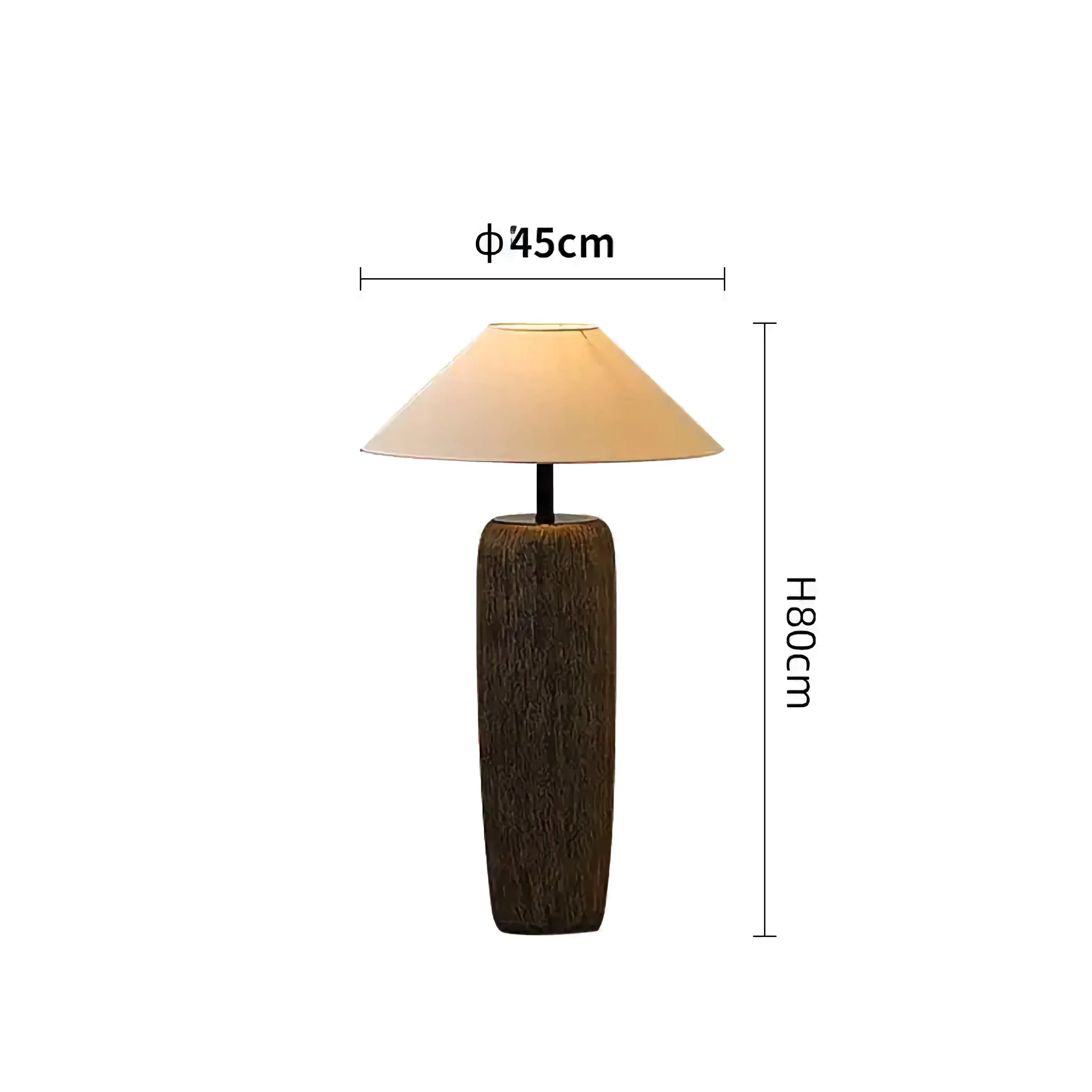 WABI-SABI CERAMIC LAMPS | TABLE & FLOOR LAMP COLLECTION | CL788520V