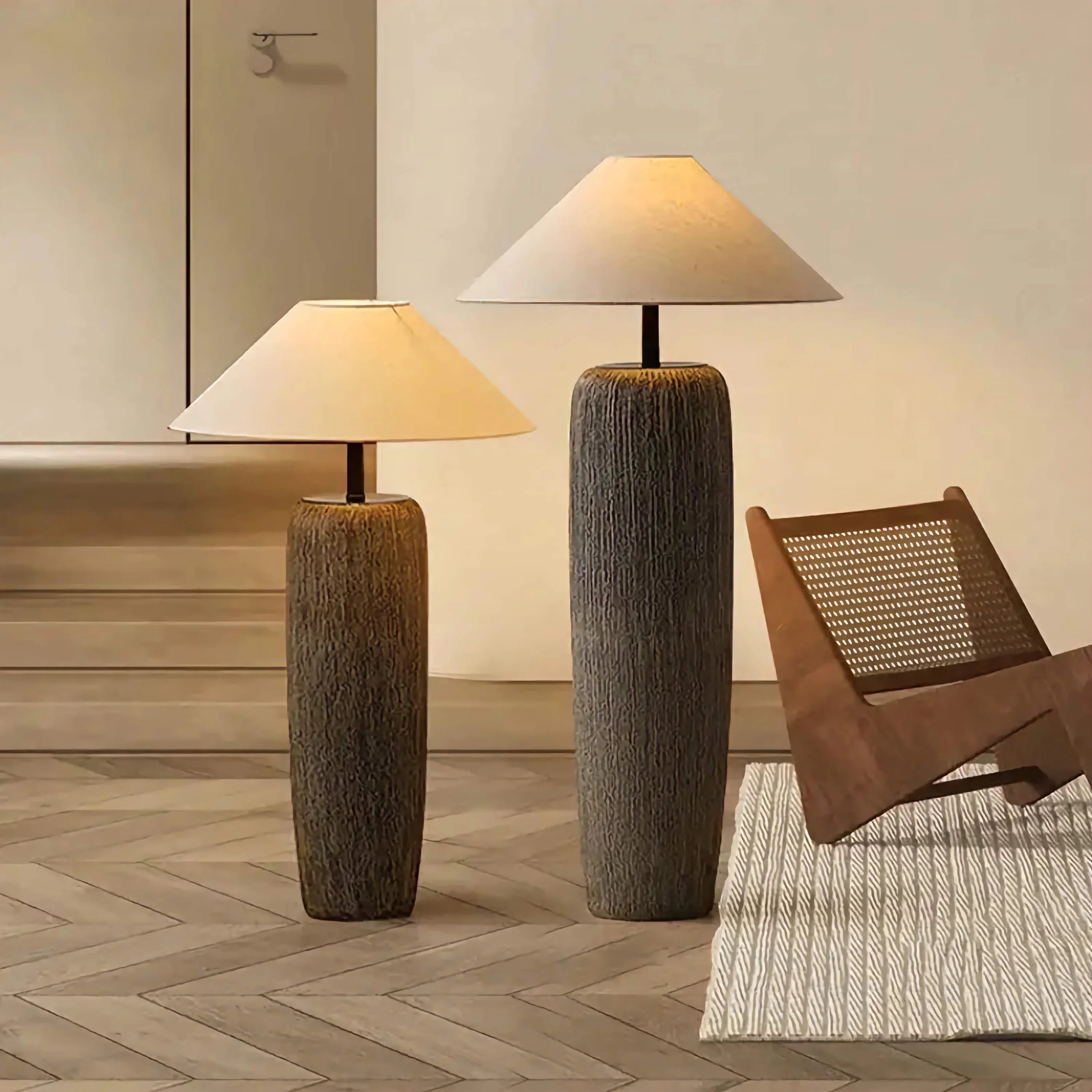WABI-SABI CERAMIC LAMPS | TABLE & FLOOR LAMP COLLECTION | CL788520V