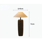 WABI-SABI CERAMIC LAMPS | TABLE & FLOOR LAMP COLLECTION | CL788520V