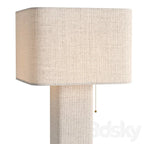 WABI-SABI IRON AND FABRIC FLOOR LAMP | SERIES FARO8950