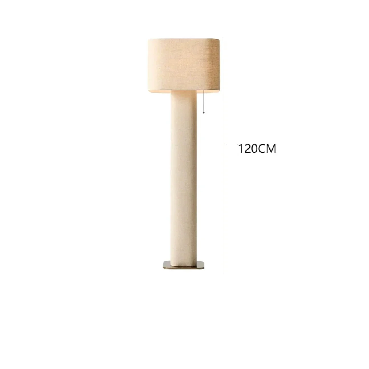 WABI-SABI IRON AND FABRIC FLOOR LAMP | SERIES FARO8950