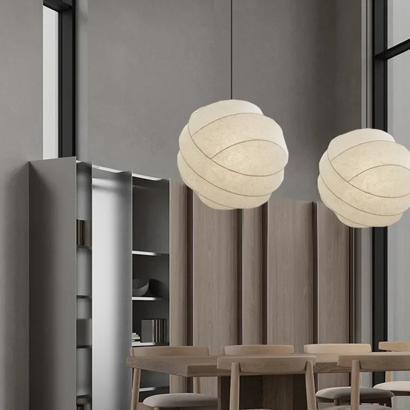 WABI SABI SILK PENDANT CHANDELIERS| FANTOLINO DESIGN CLJ580