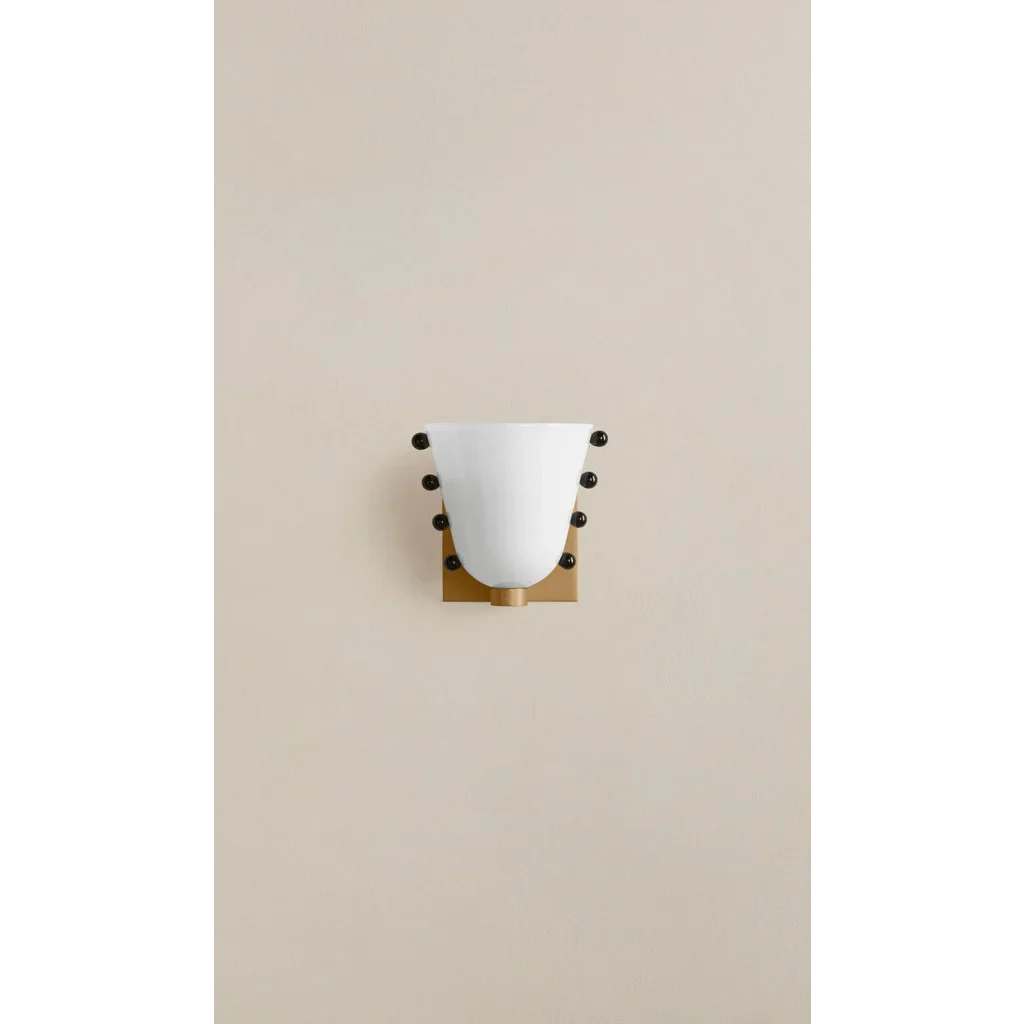 WALL SCONCE WITH BRASS MOUNT | CLTRP04