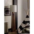 WALNUT SPLIT-COLUMN FLOOR LAMP | CLSSK6002